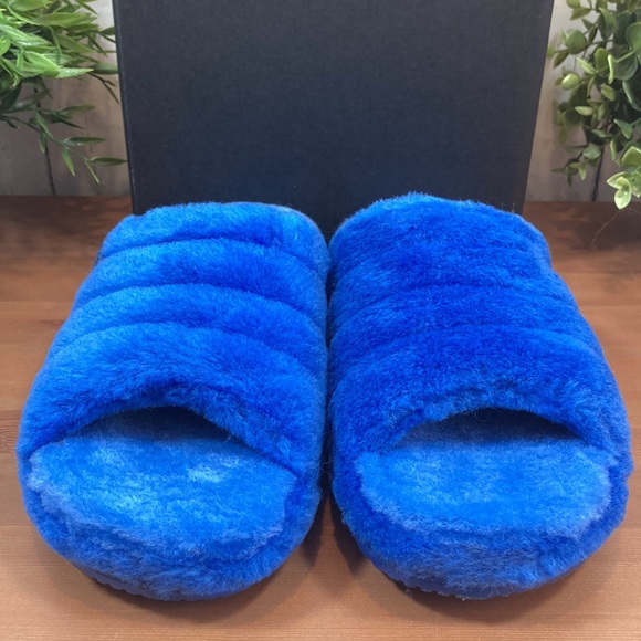 UGG Men's Fluff You Sheepskin Slippers - Picture 6 of 10
